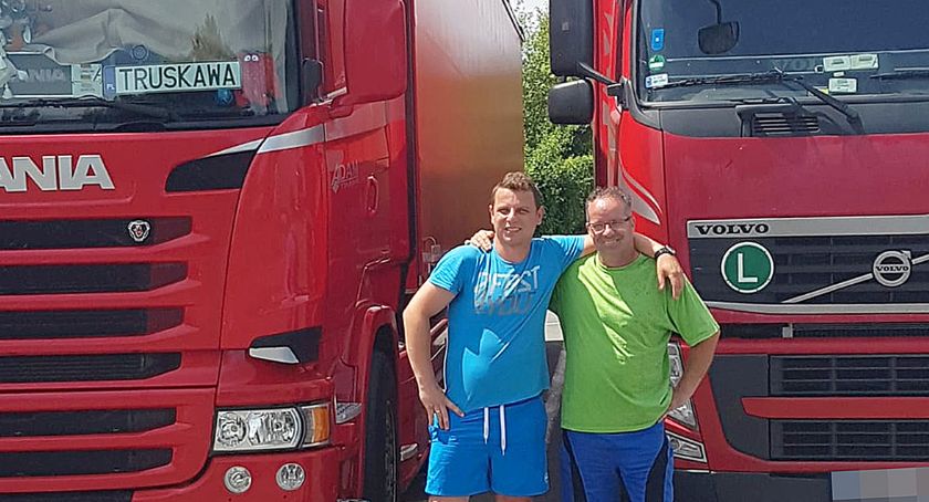 zdjęcie kierowcy ciężarówek