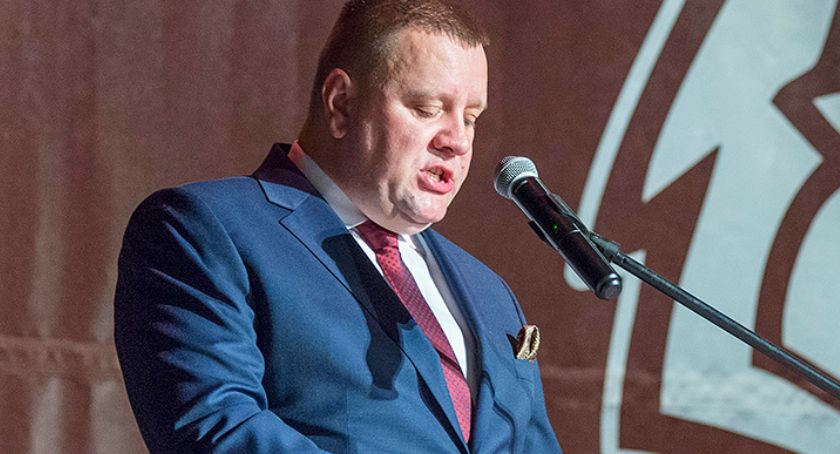 Zdjęcie Zygmunt Krzysztof Dyks prezes Bytovii Bytów