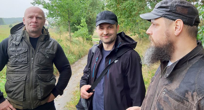 (od lewej) Kamil Kajkowski, Andrzej Kasprzak i Piotr Kalka