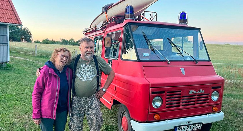 Zdjęcie przedstawiające Brygidę i Piotra Janickich z Piły