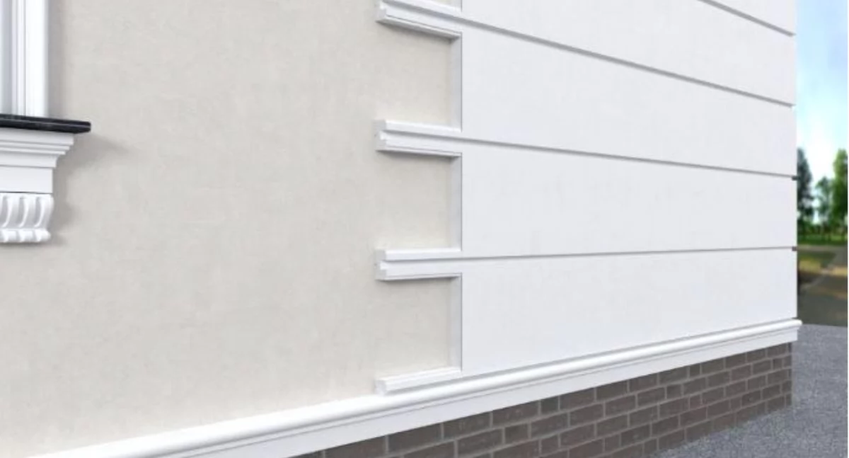 Tekst sponsorowany, listwy boniowania odmieniają fasady budynków Przekonaj Decor System - zdjęcie, fotografia