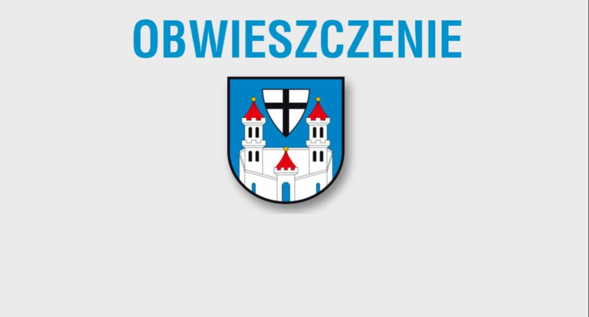 Tekst sponsorowany, Obwieszczenie Burmistrza Bytowa - zdjęcie, fotografia