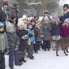 Przedszkolaki ze Słonecznego Przedszkola Językowego w Bytowie