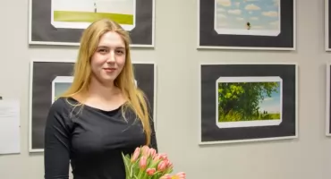 To pierwsza wystawa Pauliny Jaworskiej. Zaprezentowała się nie tylko jako fotografka