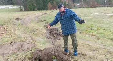 Droga zniszczona z zemsty? Tak uważa mieszkaniec Chośnicy