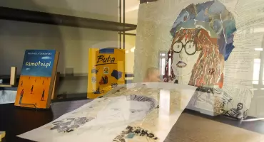 Wystawa grupy GWASZ w Kiosku Sztuki na dworcu
